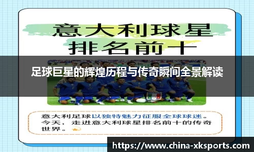 足球巨星的辉煌历程与传奇瞬间全景解读